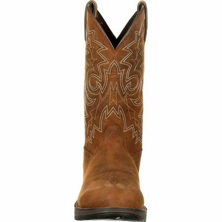 Durango Rebel by Waterproof Western Boot, Coyote Brown, M, Size 11.5 DDB0163